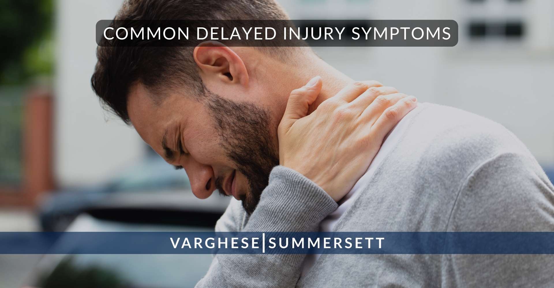 Síntomas comunes de lesiones tardías