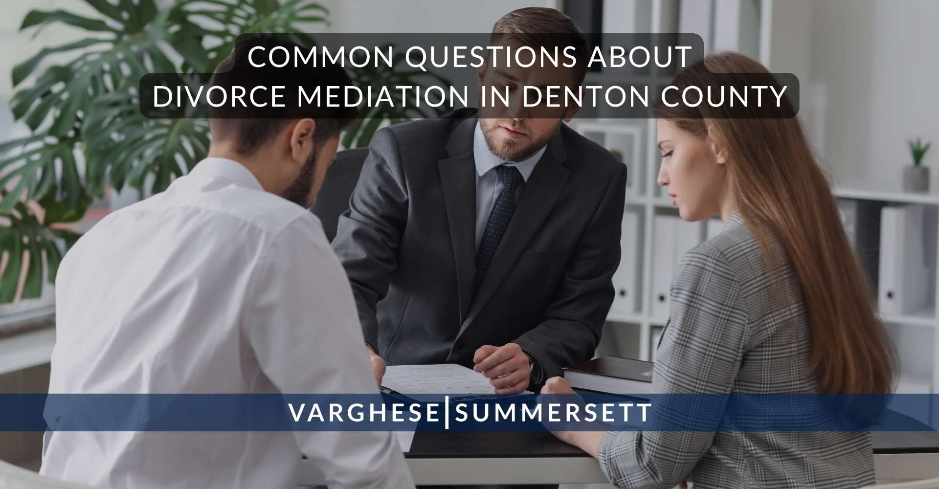 Preguntas frecuentes sobre la mediación en casos de divorcio en el condado de Denton