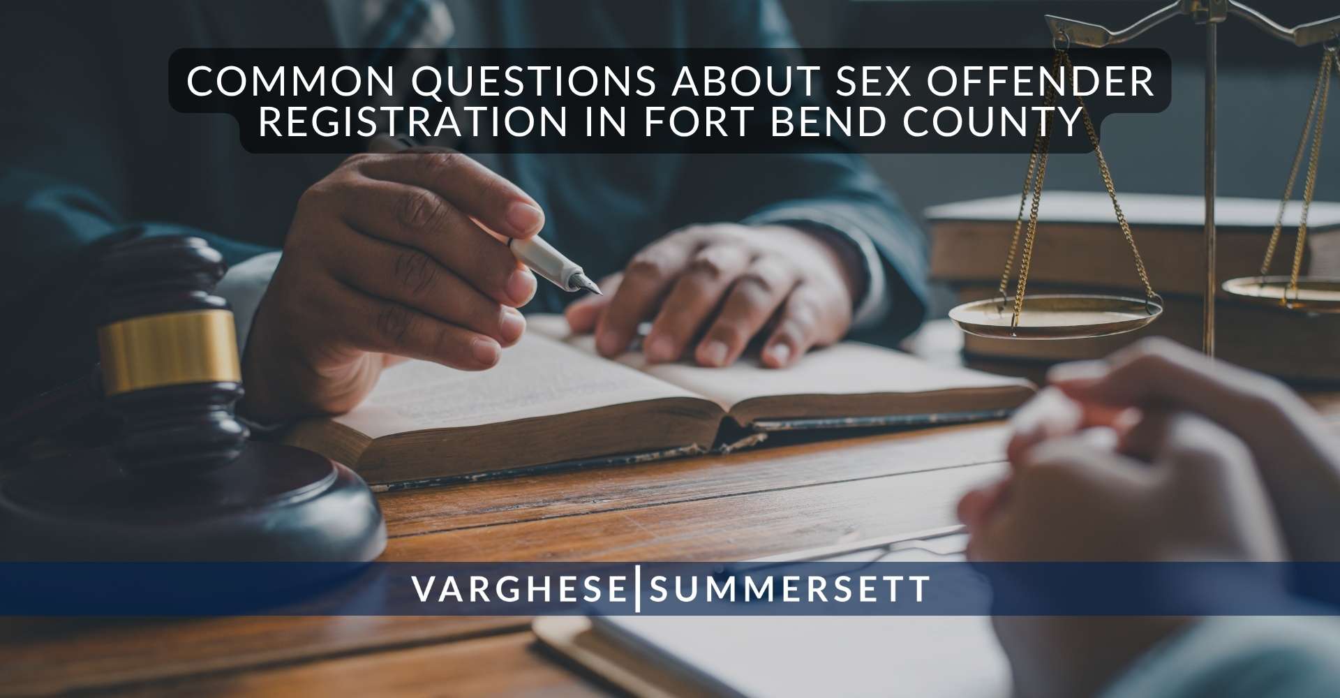 Preguntas frecuentes sobre el registro de delincuentes sexuales en el condado de Fort Bend
