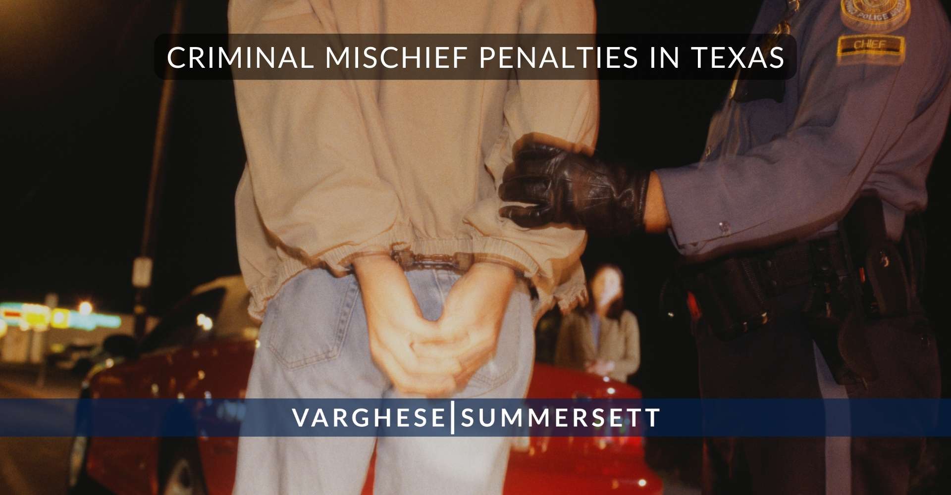 Criminal Mischief Penalties in Texas