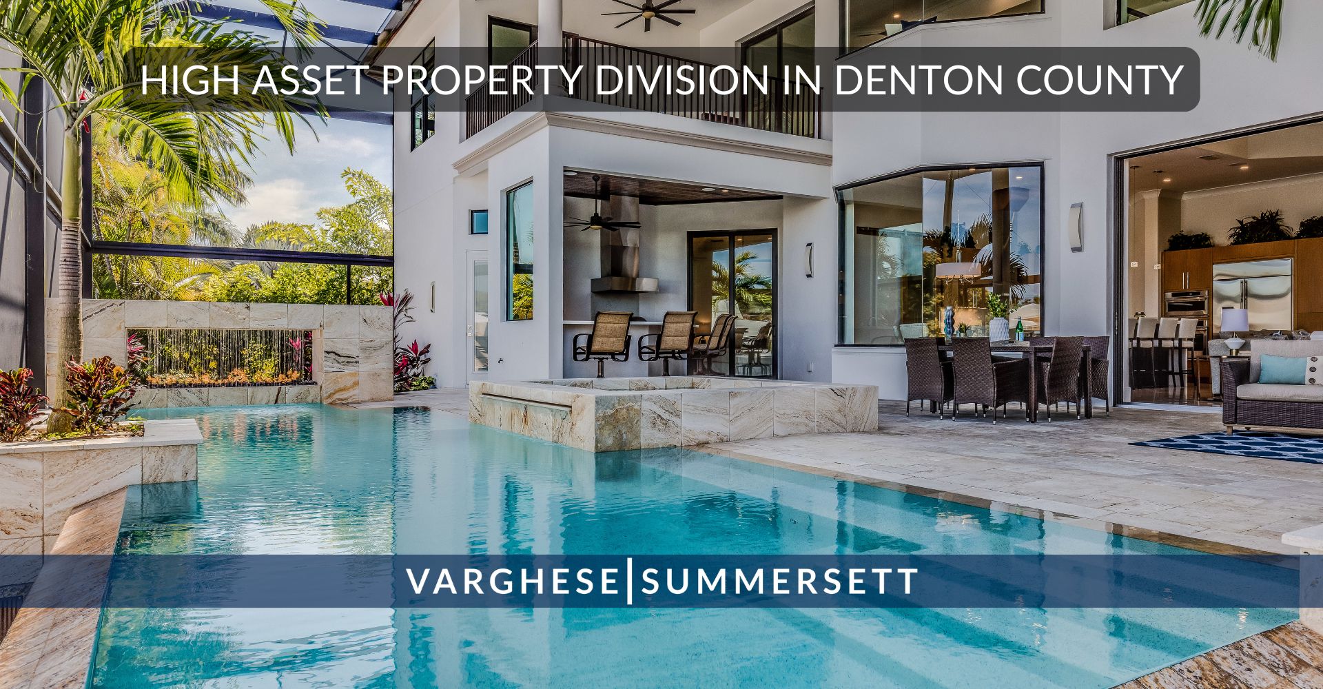 División de bienes de alto valor en el condado de Denton