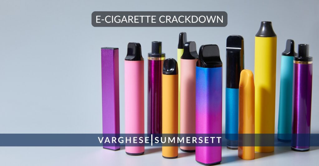 Los cigarrillos electrónicos y los dispositivos de vapeo representan la represión del consumo de tabaco entre los jóvenes