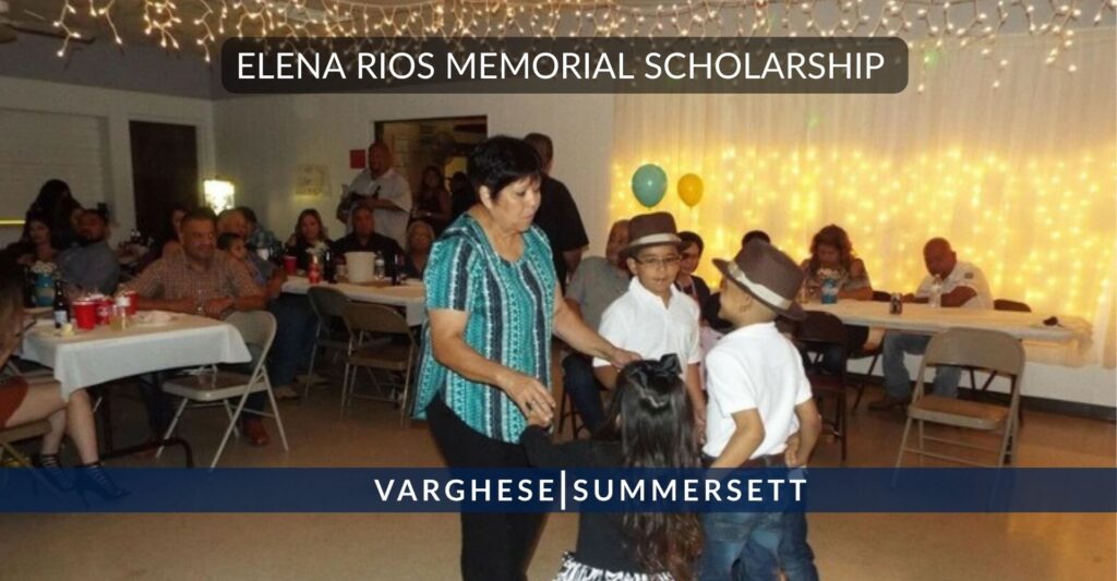 Elena Rios Memorial Scholarship