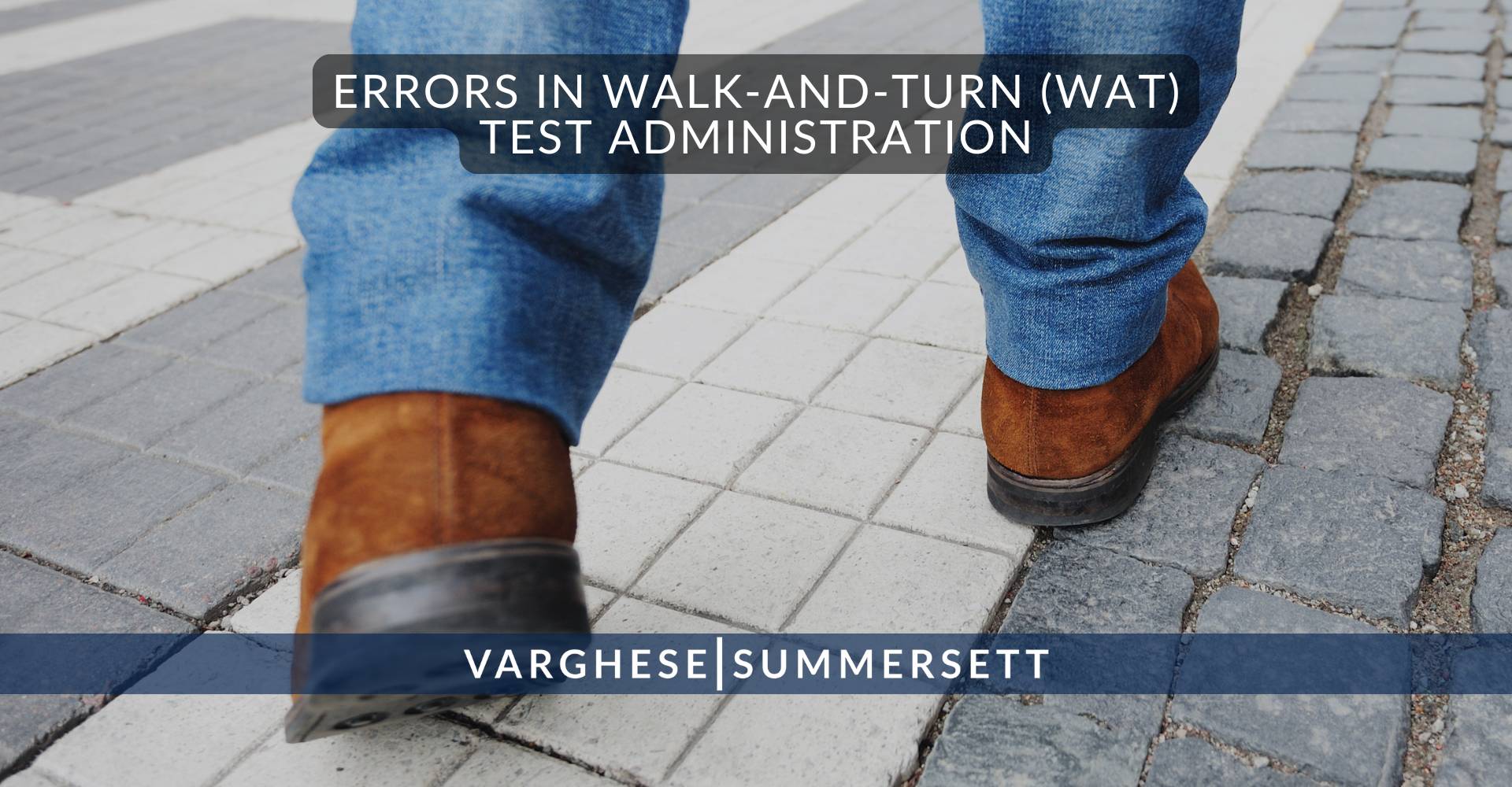 Errores en la administración del test de caminar y girar (WAT)