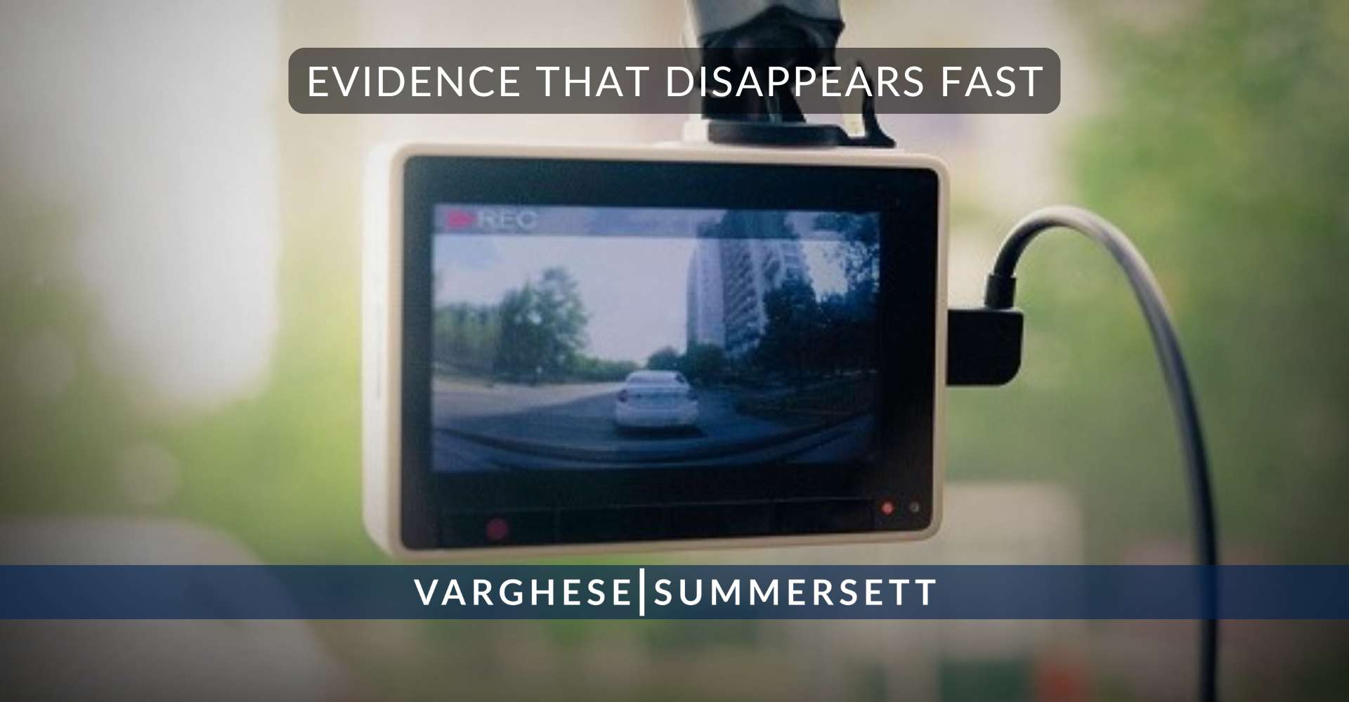 Evidence That Disappears Fast 2 | Varghese Summersett Evidence That Disappears Fast
