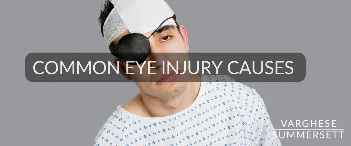 Causas de las lesiones oculares