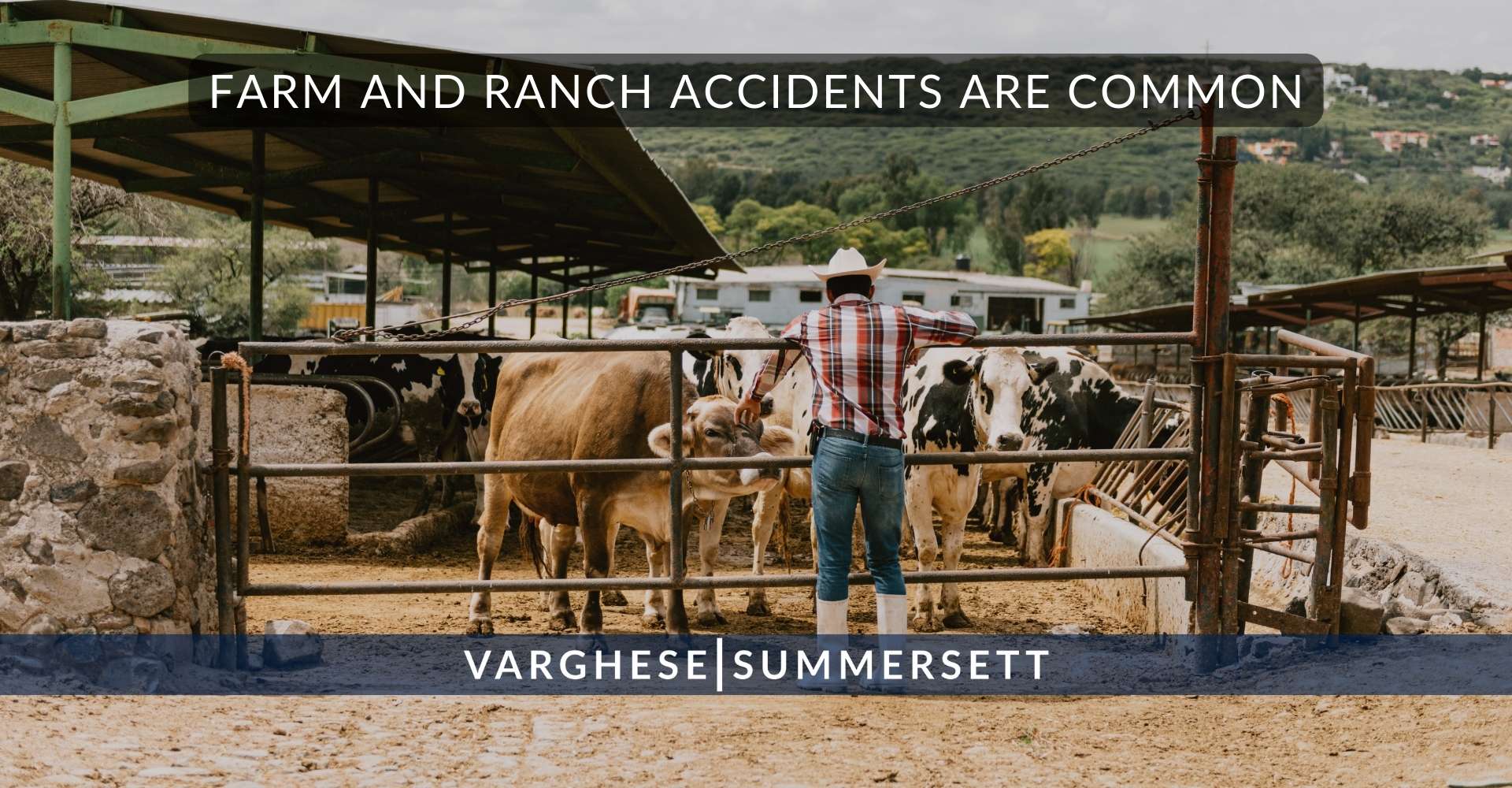 Los accidentes en granjas y ranchos son comunes