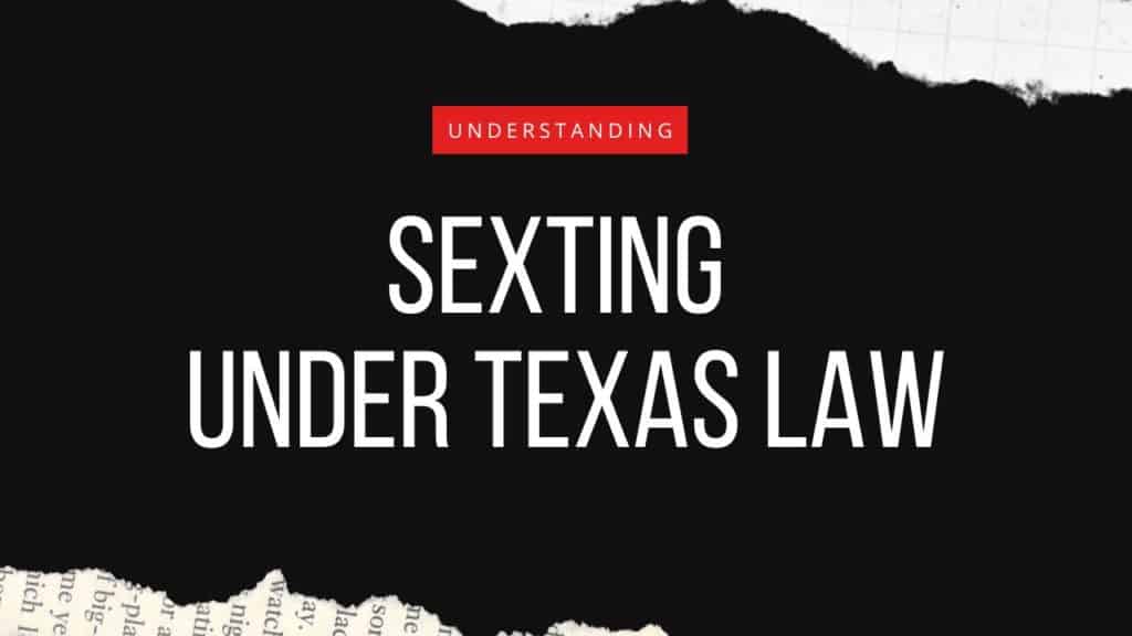 is sexting a crime?