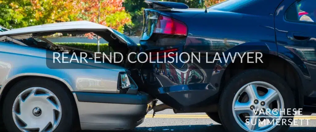 Rear-End Collision Lawyer