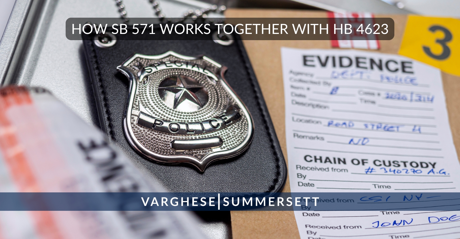 How SB 571 works together with HB 4623