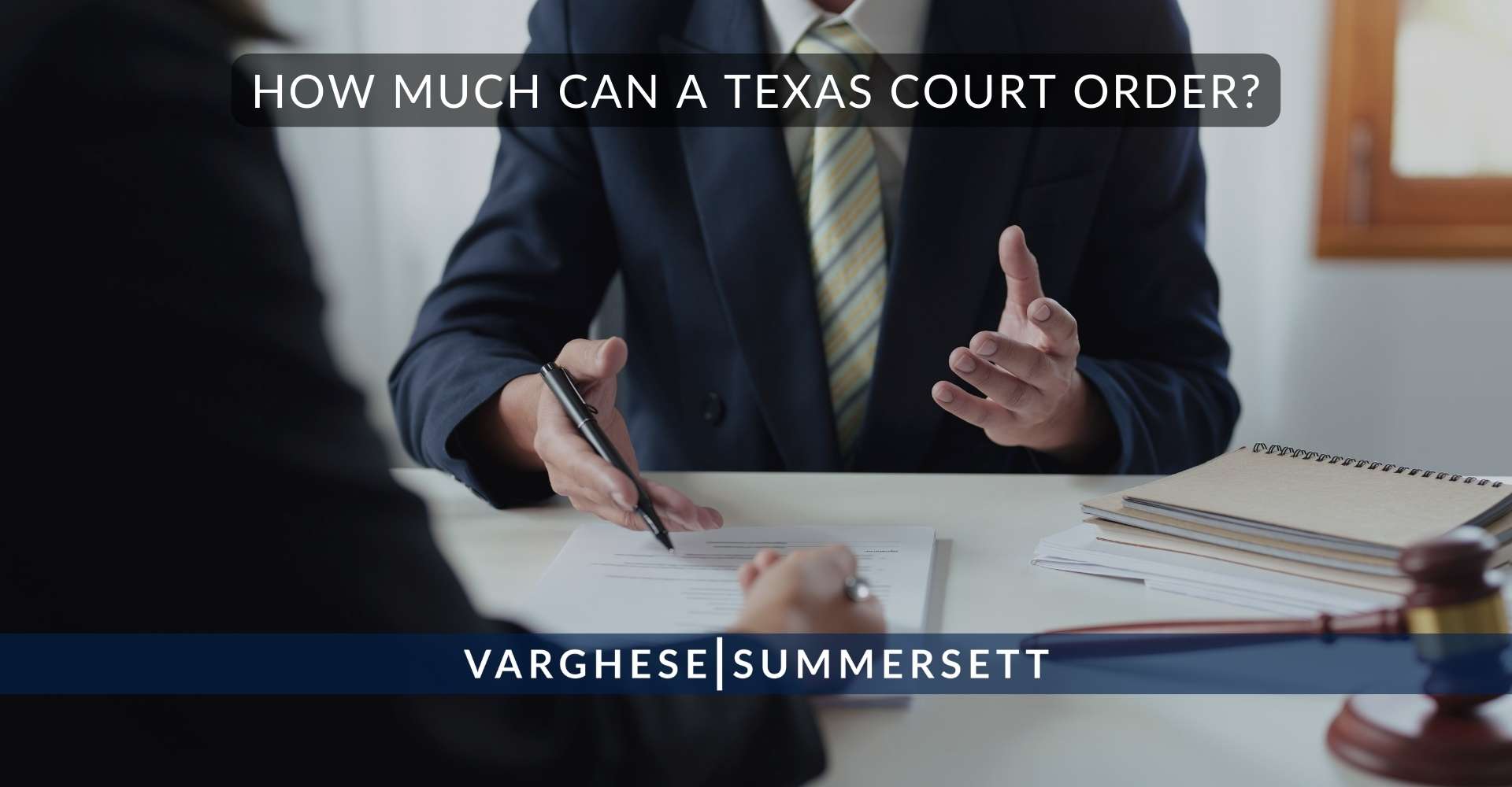 ¿Cuánto puede ordenar un tribunal de Texas?