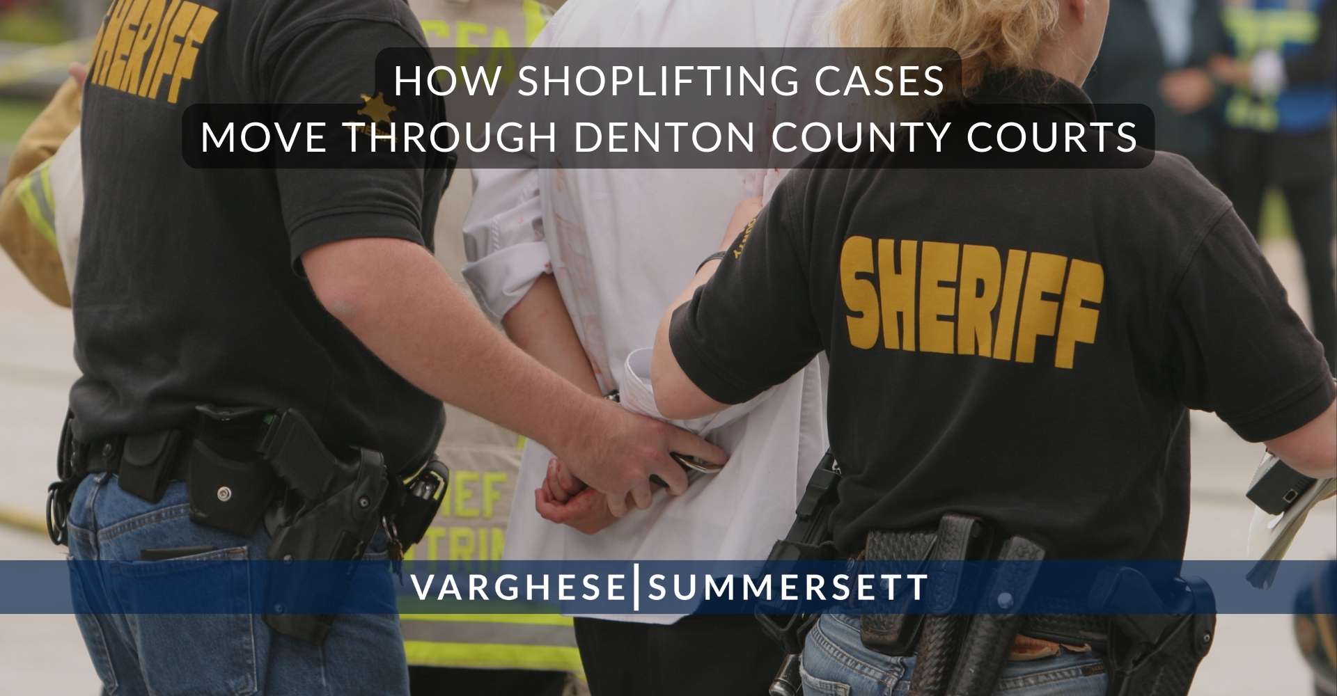 How Shoplifting Cases Move Through Denton County Courts