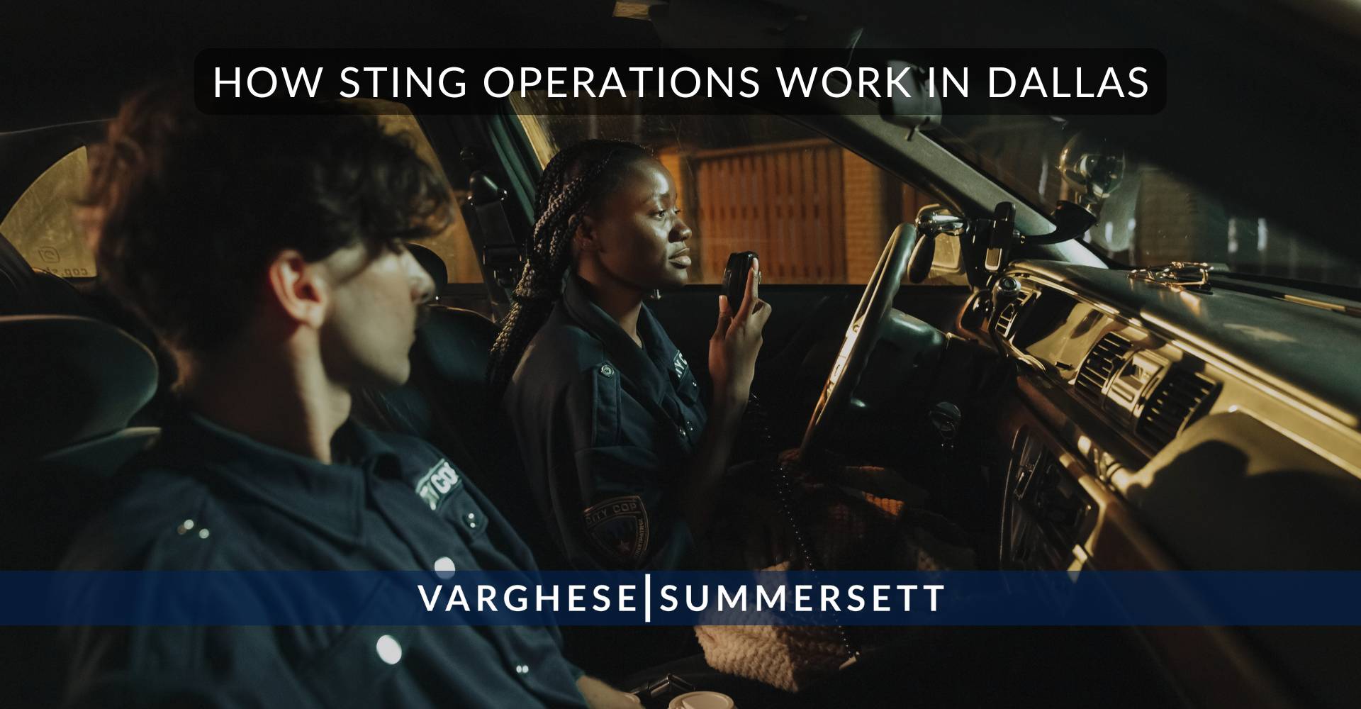 How Sting Operations Work in Dallas