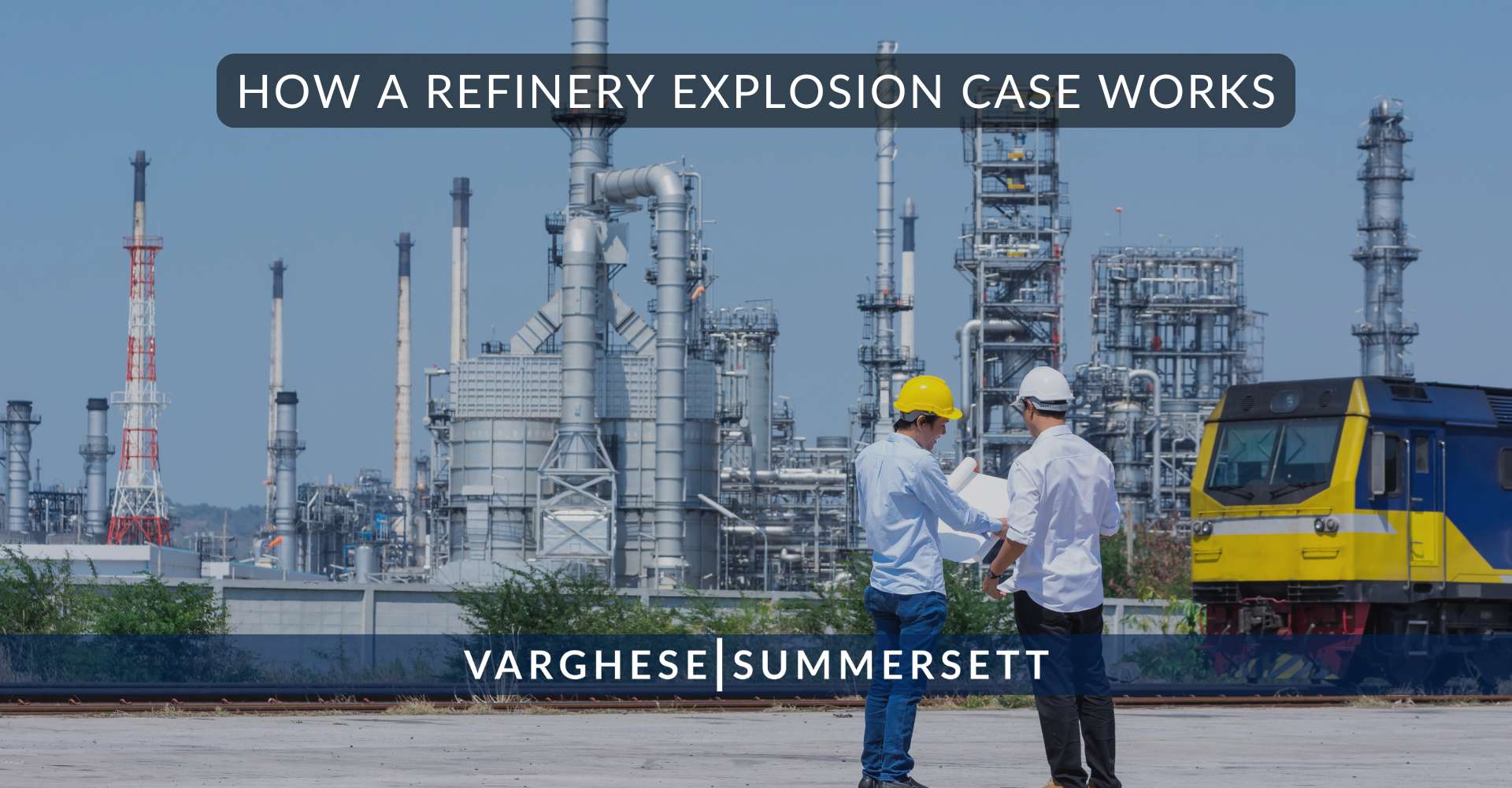 How a Refinery Explosion Case Works | Varghese Summersett How a Refinery Explosion Case Works