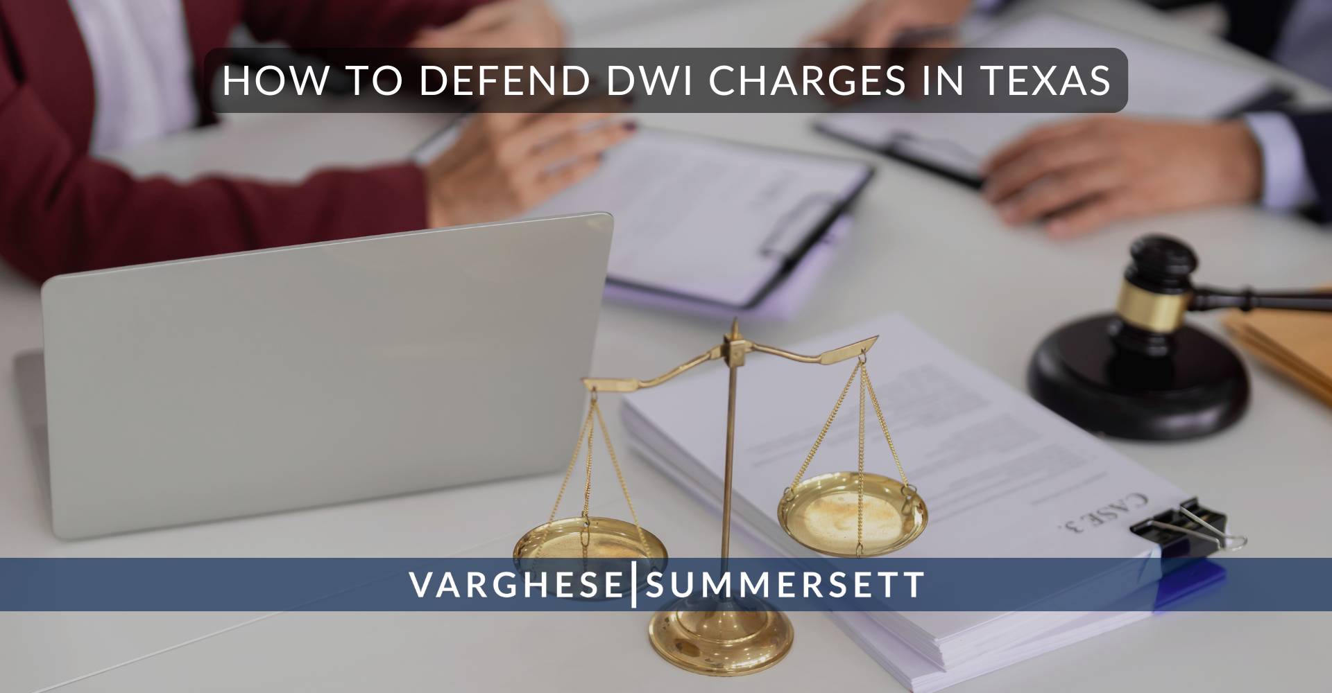 Cómo defender los cargos de DWI en Texas