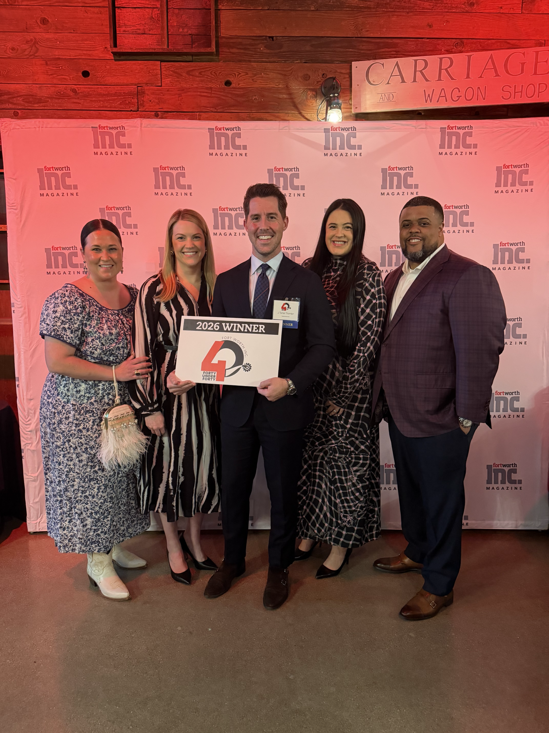 Turner Thornton entra en la prestigiosa lista «40 Under 40»