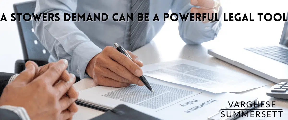 Una demanda Stowers puede ser una poderosa herramienta legal