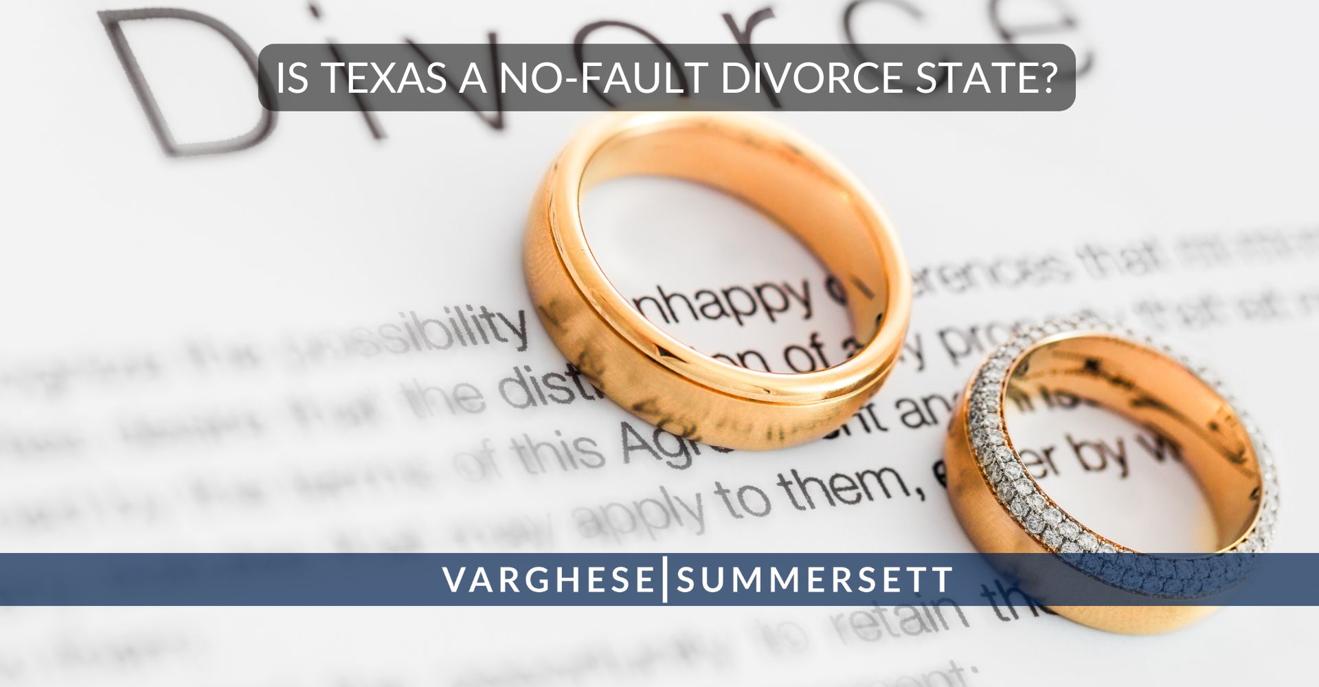 Is Texas a No-Fault Divorce State?