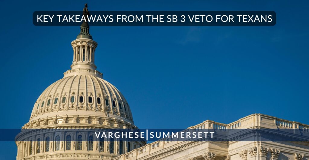 Principales conclusiones del veto al proyecto de ley SB 3