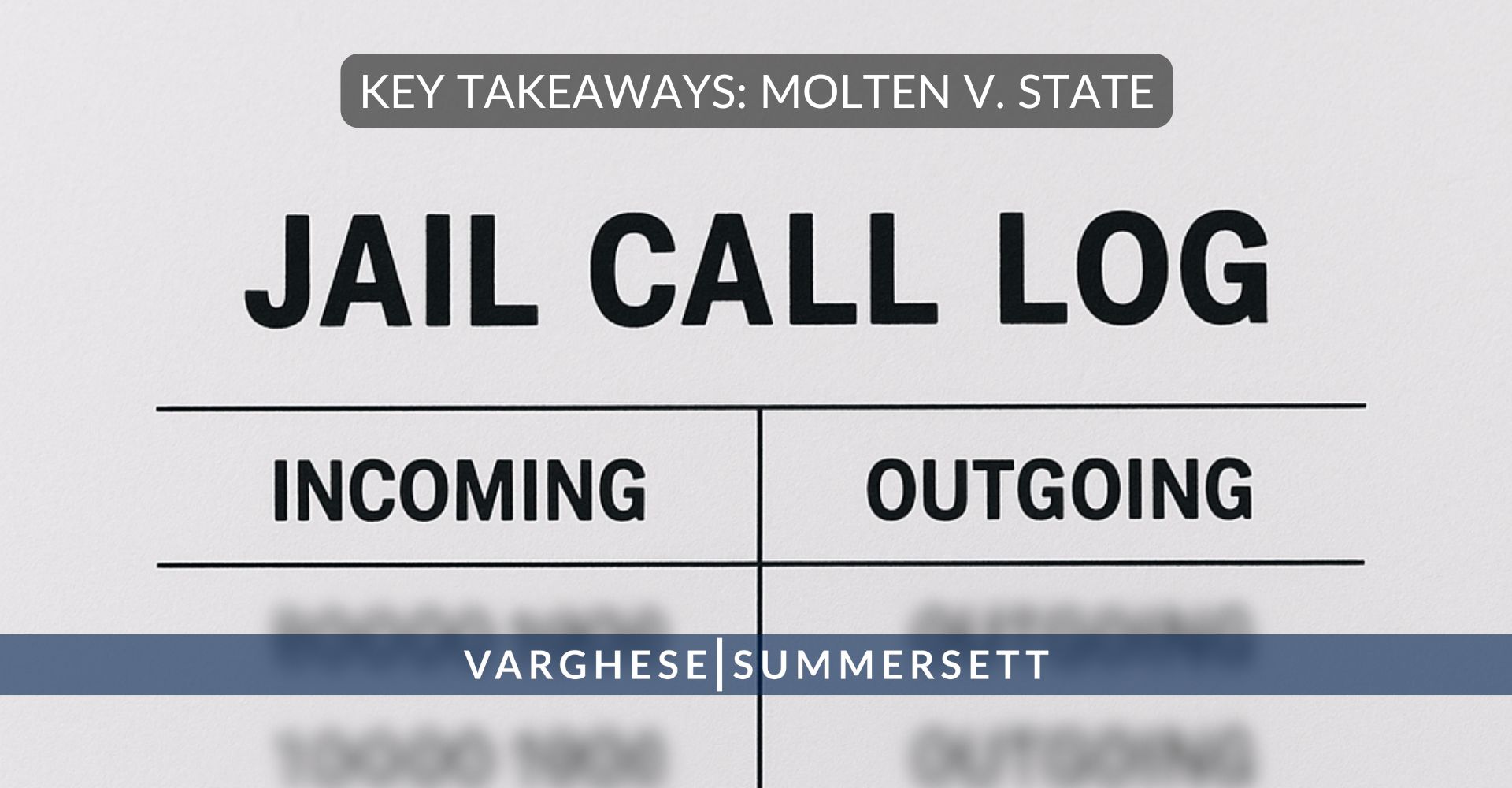 Key Takeaways: Molton v. State