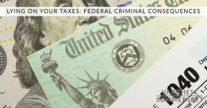 LYING ON YOUR TAXES