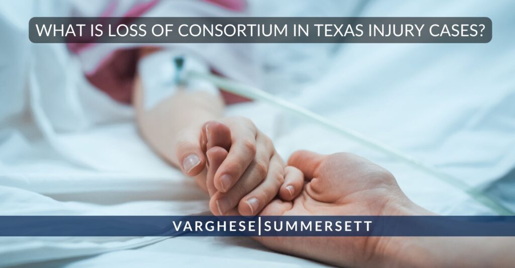 Loss of consortium in Texas injury cases