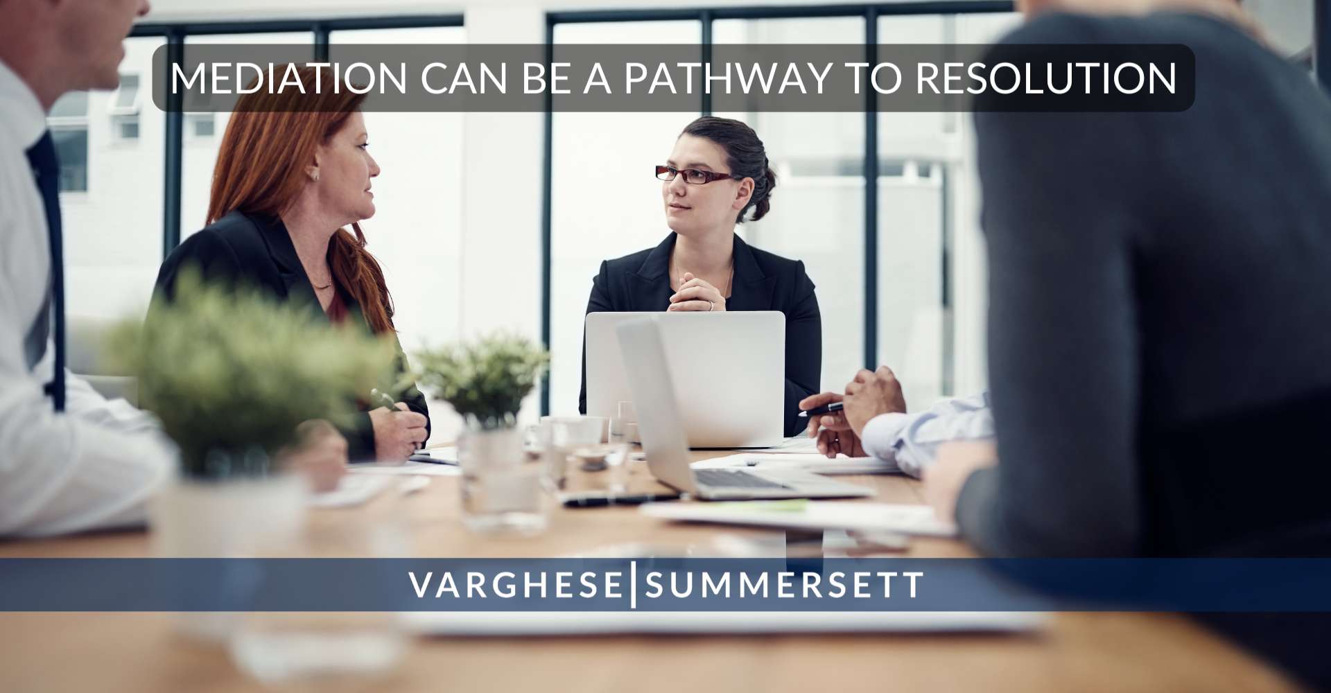 La mediación puede ser un camino hacia la resolución.