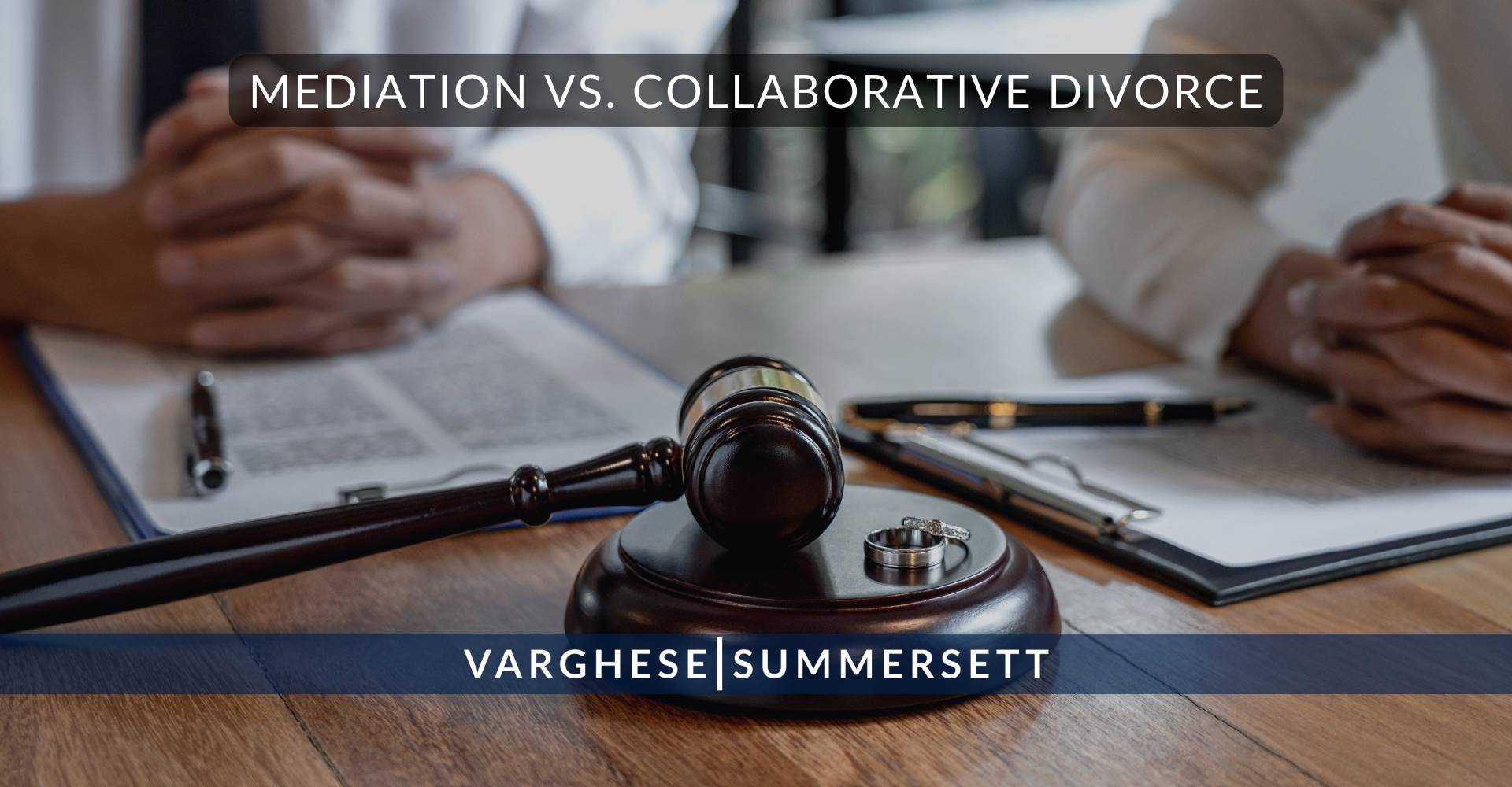 Mediación frente a divorcio colaborativo