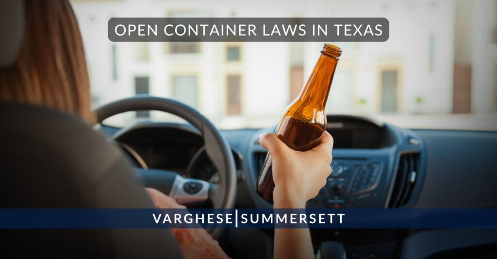 Open Container Laws in Texas | Where are Open Containers Allowed?