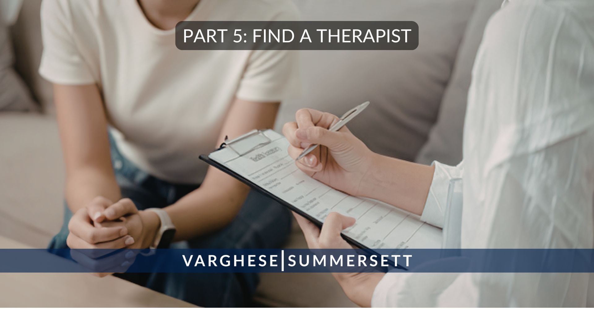 Juror Resource Guide: Finding a Therapist