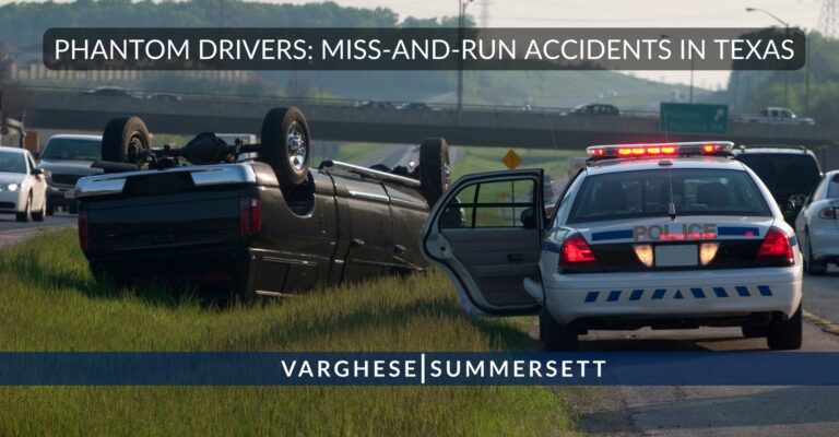 Phantom Drivers: Miss-and-Run Accidents in Texas