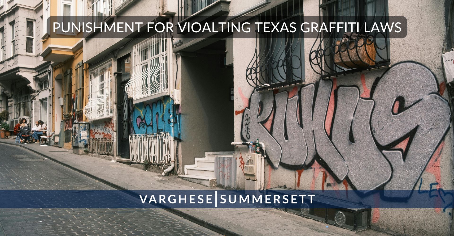 Castigo por infringir las leyes sobre grafitis de Texas
