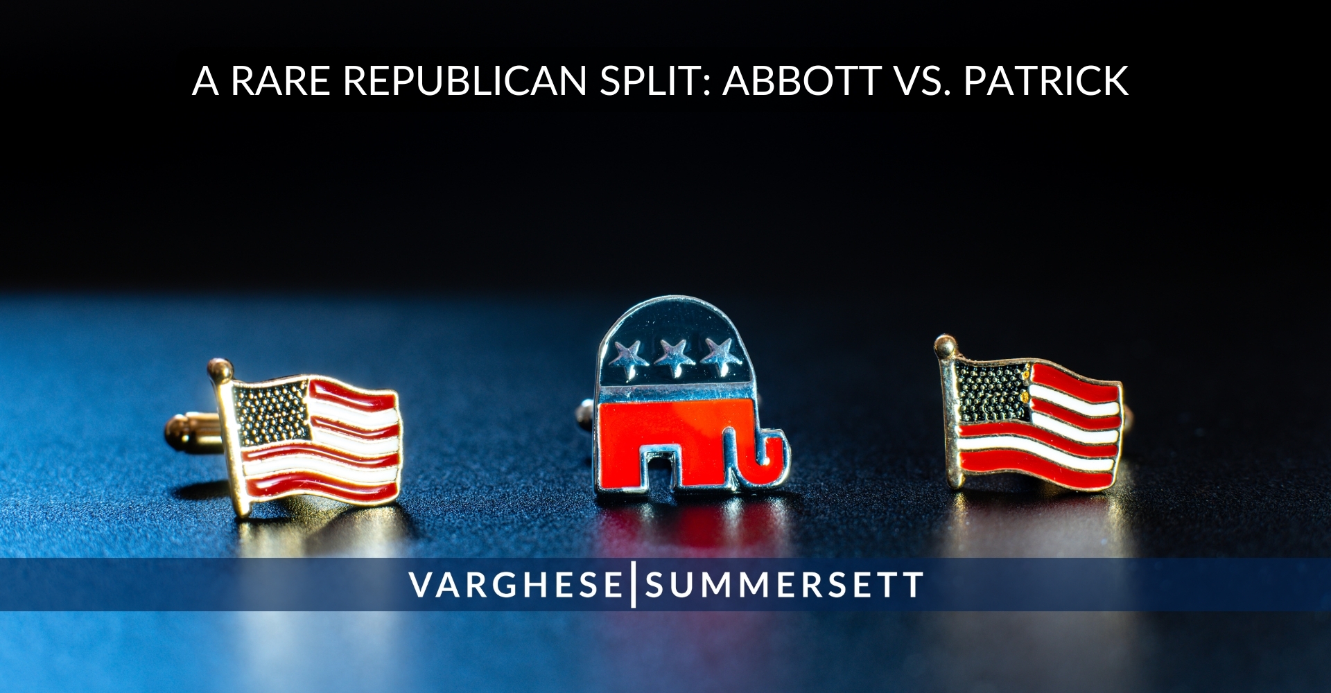 Rare Republican Split