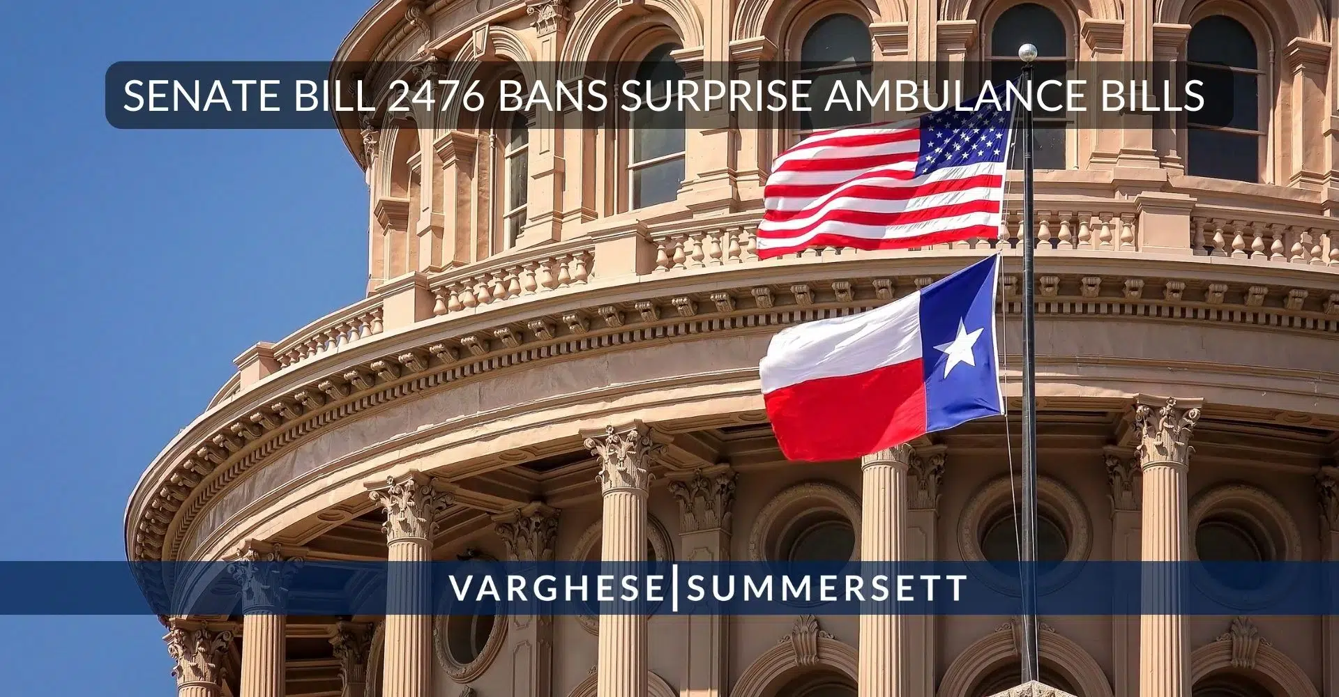 El SB 2476 prohíbe las facturas sorpresa de ambulancias