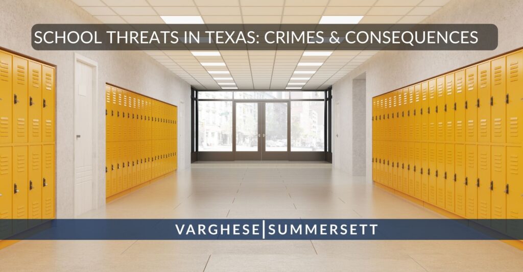 Amenazas en las escuelas de Texas