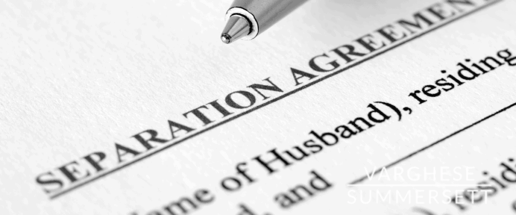 Separation Agreement