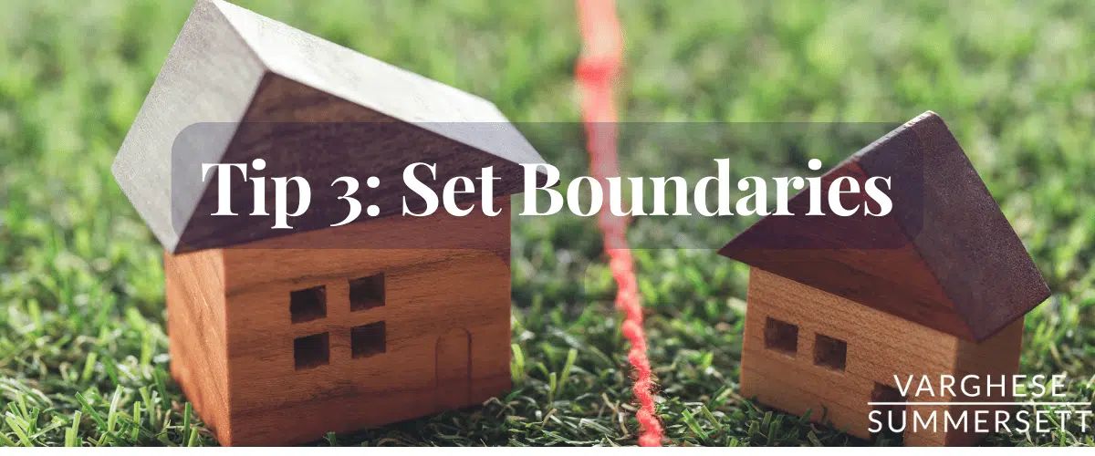 set boundaries while coparenting