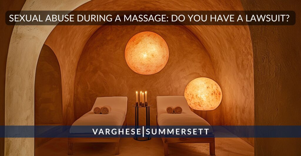 Sexual Abuse During a Massage: Do You Have a Lawsuit?