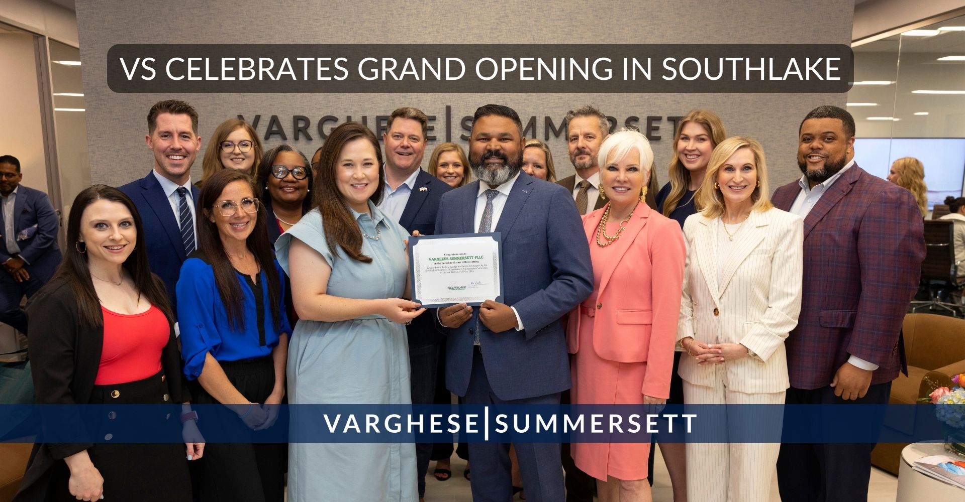 Varghese Summersett Celebrates Grand Opening in Southlake 