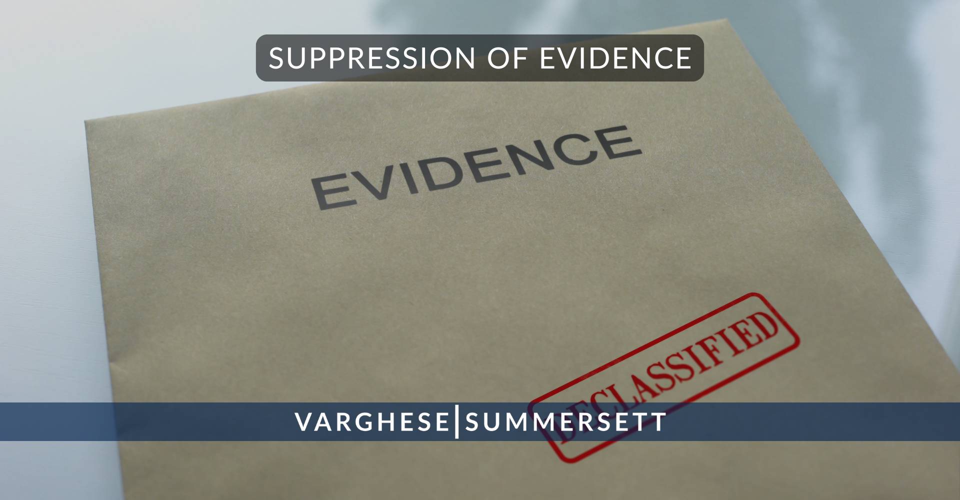 Supresión de pruebas