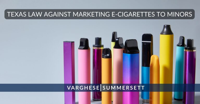 Ley de Texas contra la comercialización de cigarrillos electrónicos a menores: Lo que hay que saber  