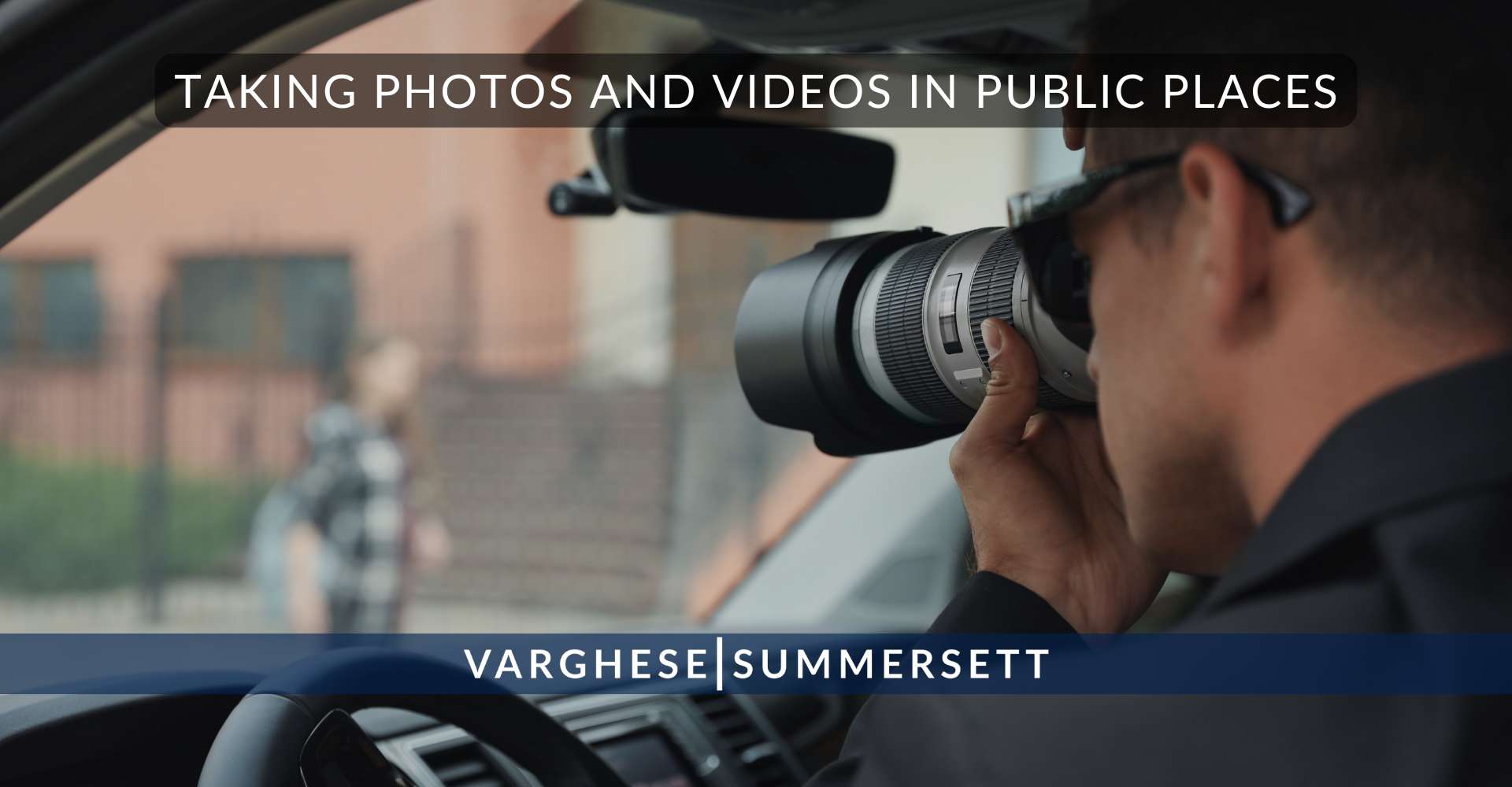 Hacer fotos y vídeos en lugares públicos