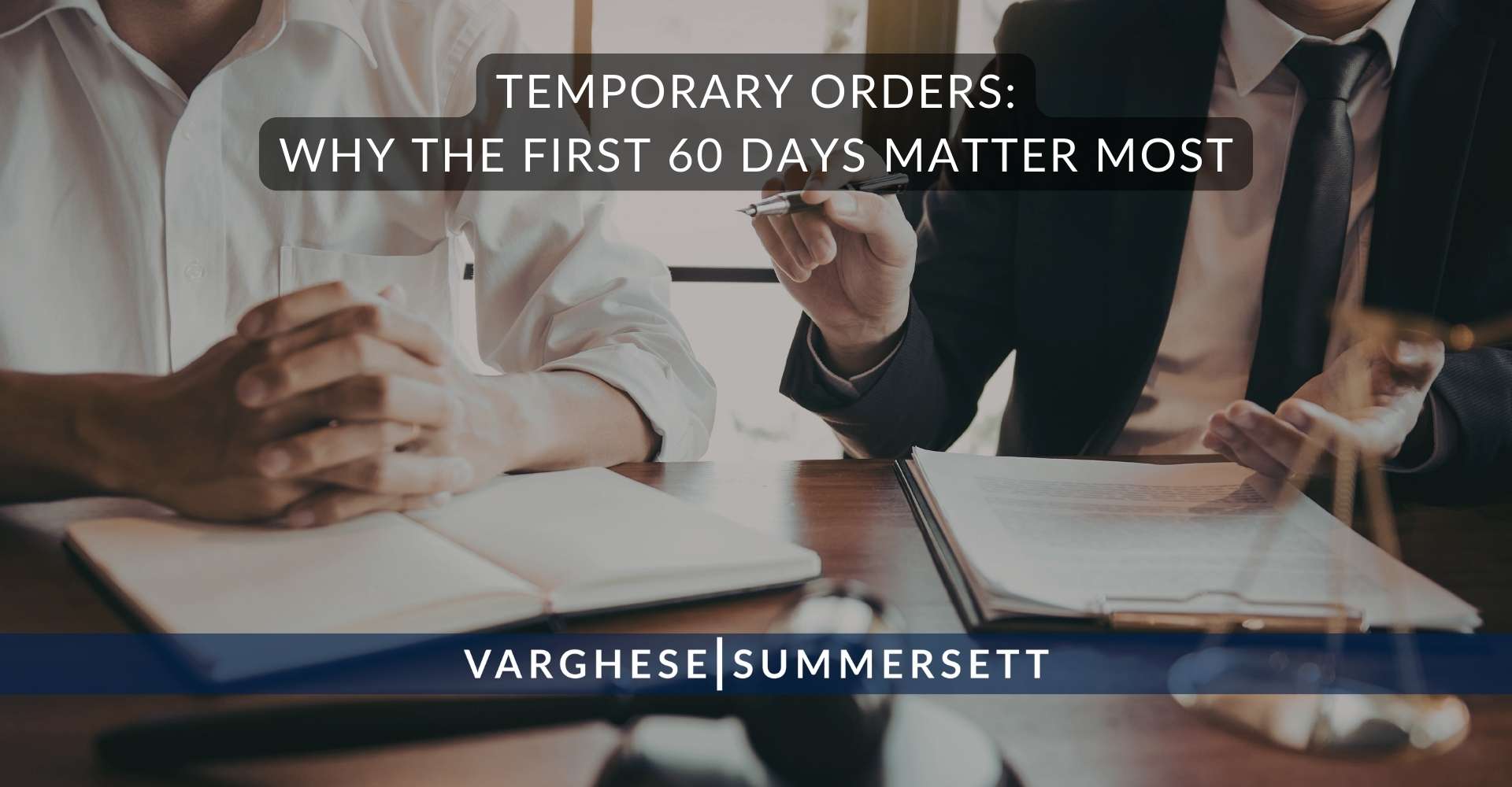 Órdenes temporales: por qué los primeros 60 días son los más importantes