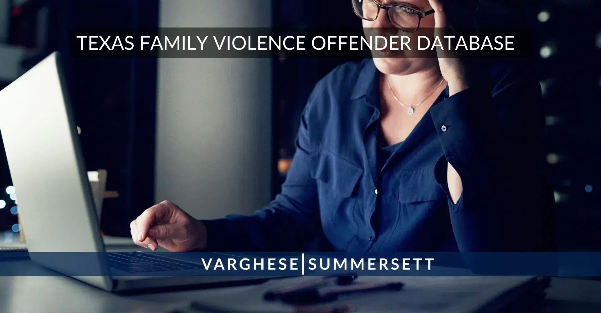 Base de datos de agresores por violencia familiar de Texas