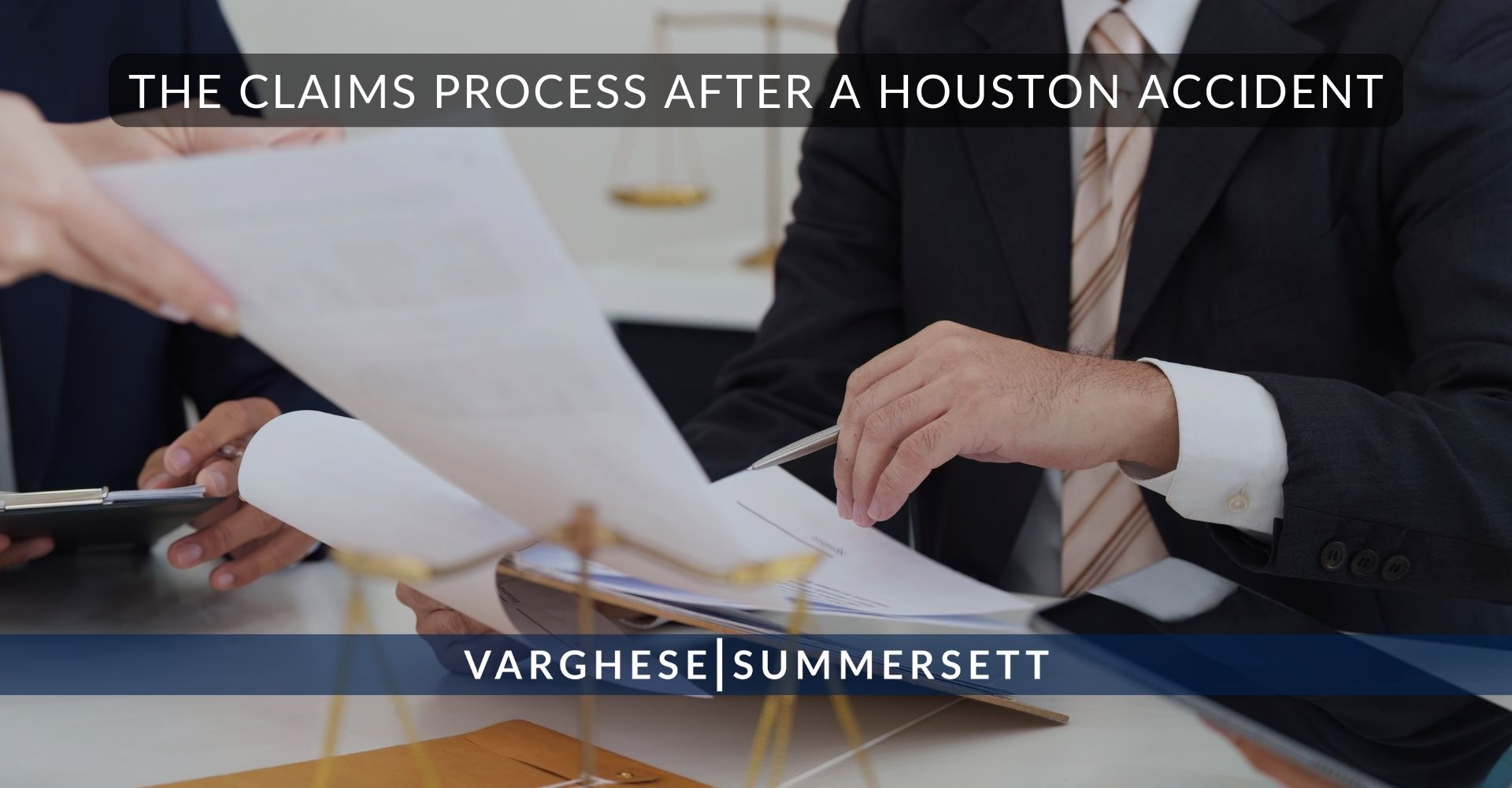 El proceso de reclamación tras un accidente en Houston