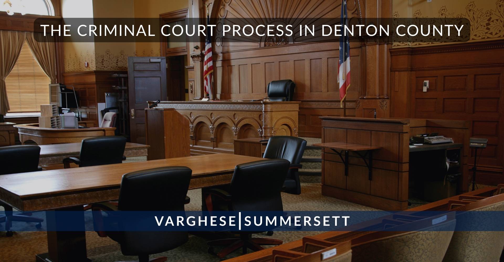 El proceso penal en el condado de Denton