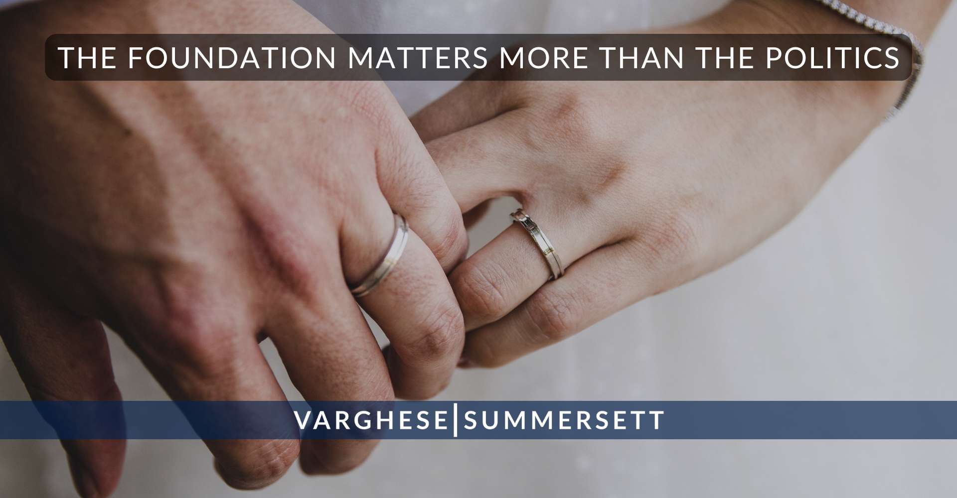 The Foundation Matters More Than the Politics
