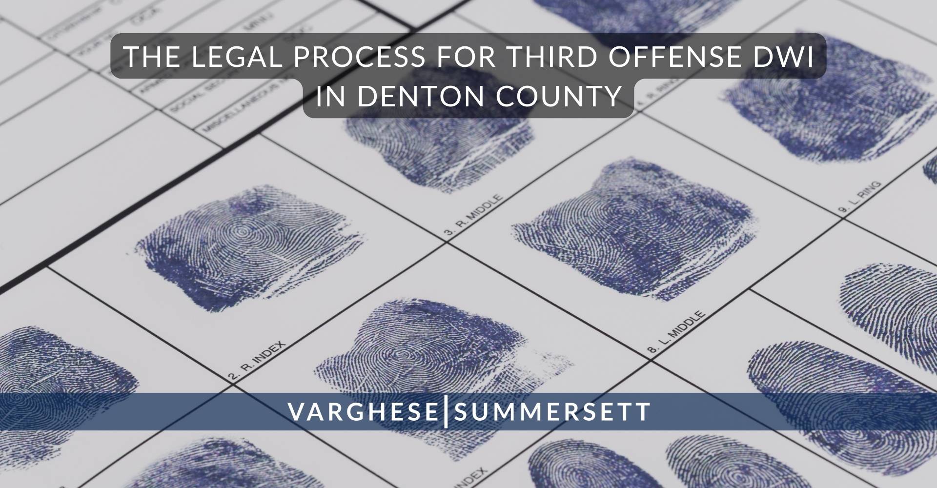 The Legal Process for Third Offense DWI in Denton County