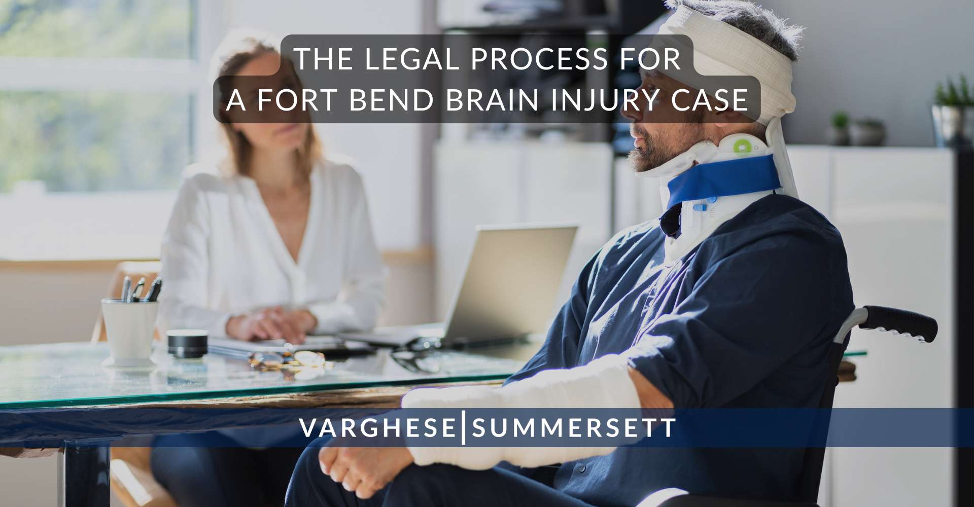 El proceso judicial en un caso de lesión cerebral en Fort Bend