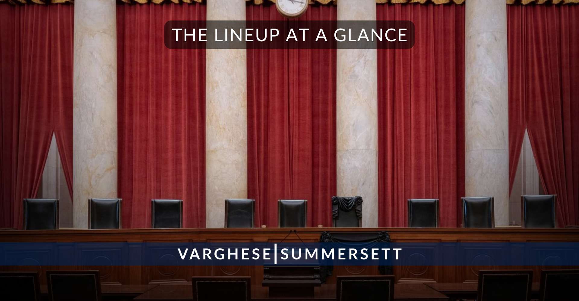 The Lineup at a Glance